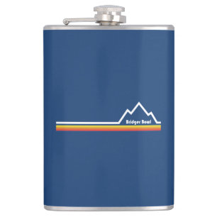 Bridger Bowl, Montana Hip Flask