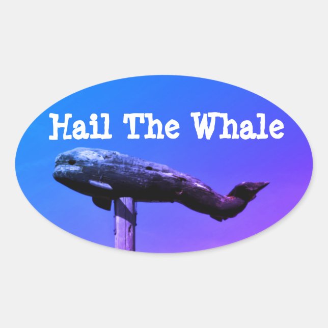 Bridger Bowl Whale Sticker (Front)