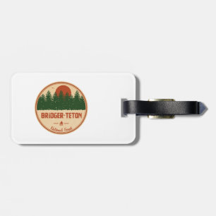 Bridger-Teton National Forest Luggage Tag
