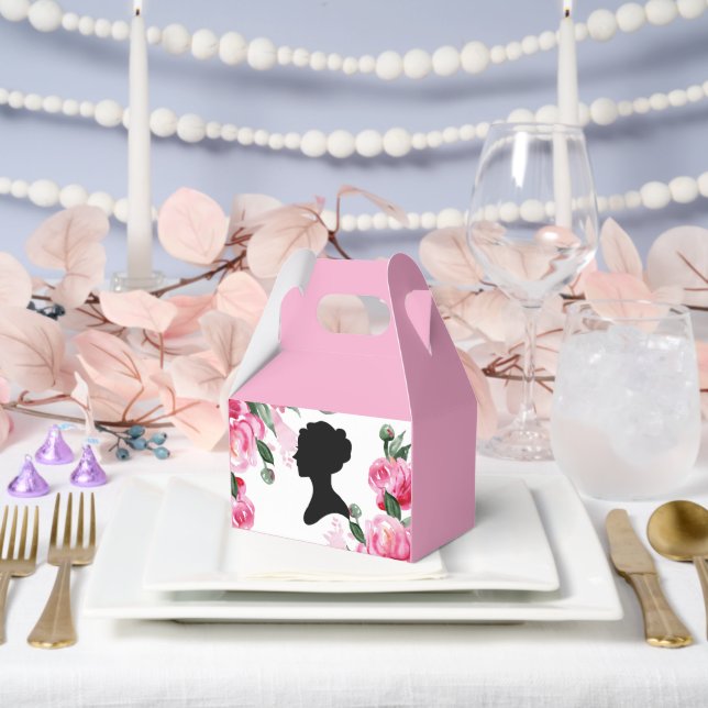 BRIDGERTON FLORAL BRIDAL SHOWER FAVOUR BOX