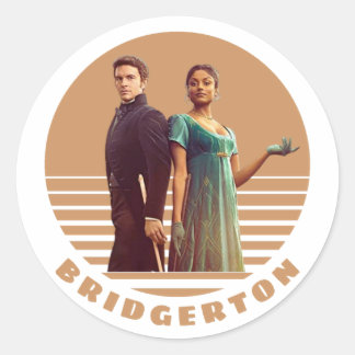 Bridgerton-Funny Classic Round Sticker