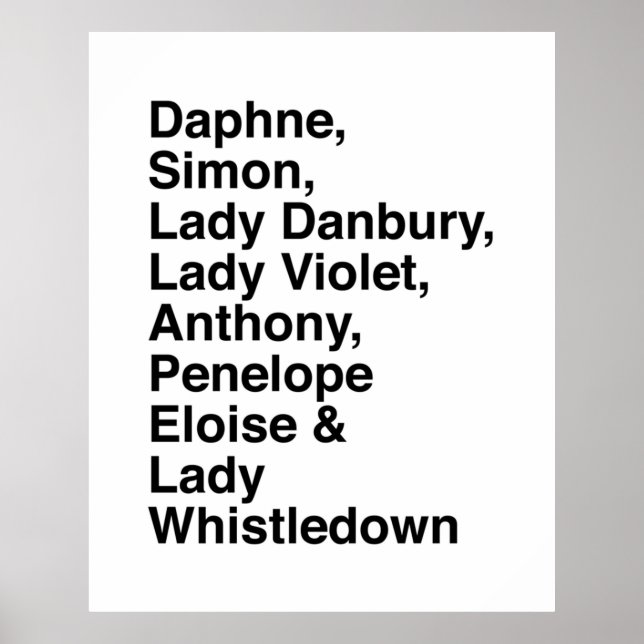 Bridgerton  poster (Front)