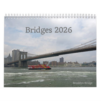 Bridges, a 12-month Photography 2026 Calendar