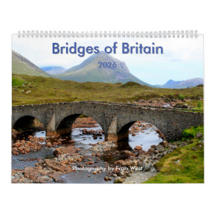 Bridges of Britain 2026 Calendar