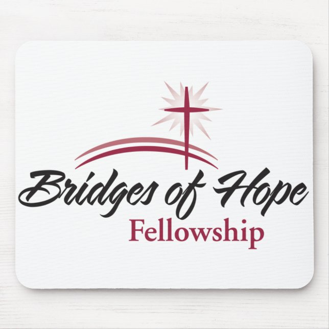 Bridges of Hope Fellowship Logo Mousepad (Front)
