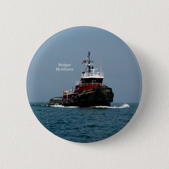 Bridget McAllister button (Front)