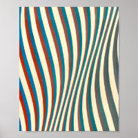 Bridget Riley abstract painting