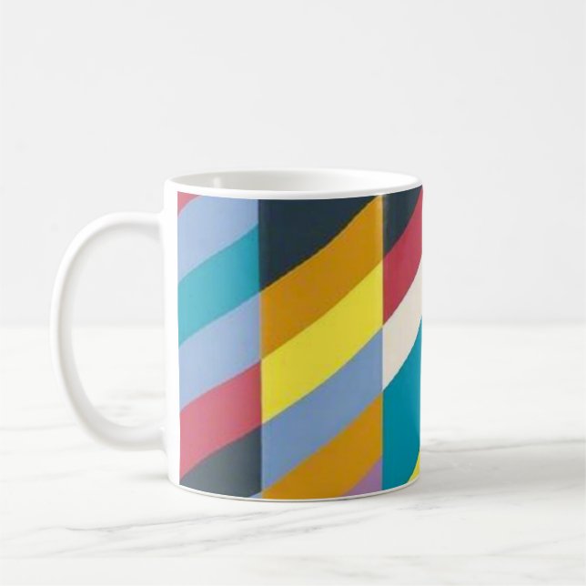 bridget riley mug (Left)