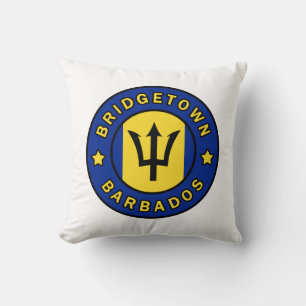 Bridgetown Barbados Cushion