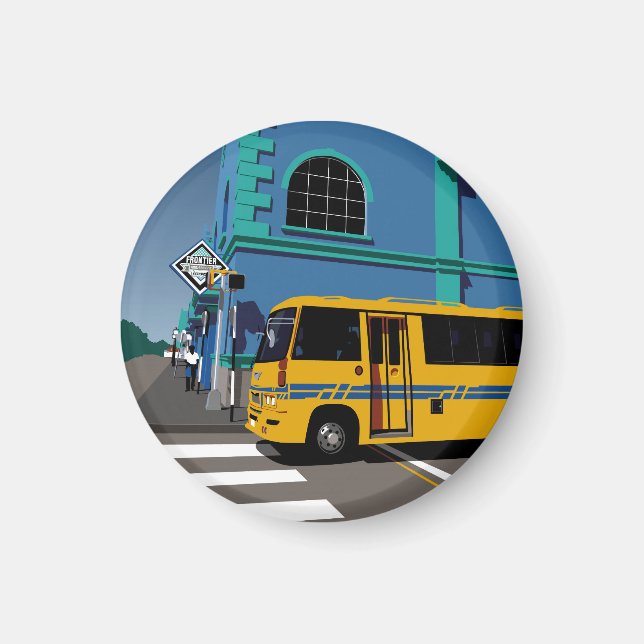 Bridgetown Barbados Magnet (Front)