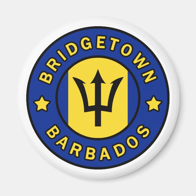 Bridgetown Barbados Magnet (Front)