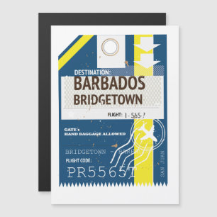 Bridgetown Barbados travel ticket