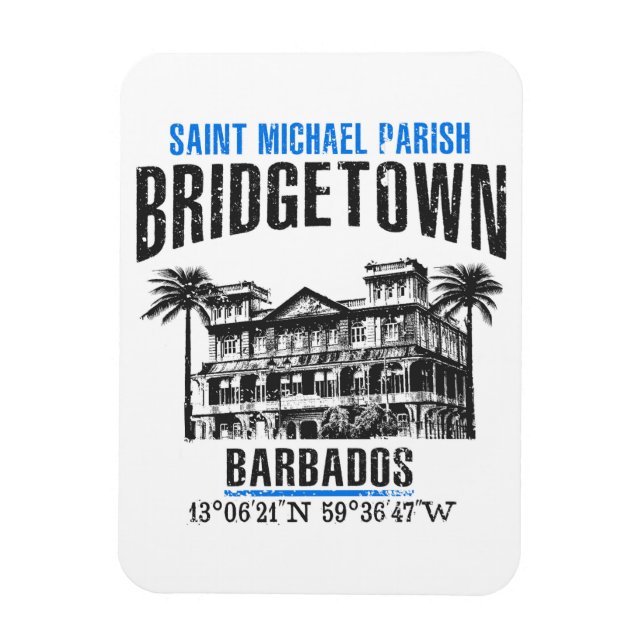 Bridgetown Magnet (Vertical)