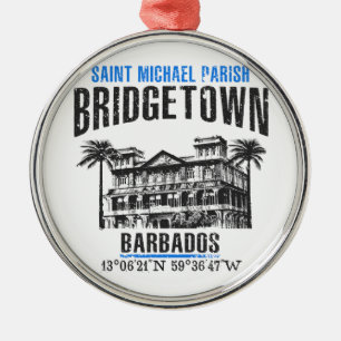 Bridgetown Metal Tree Decoration