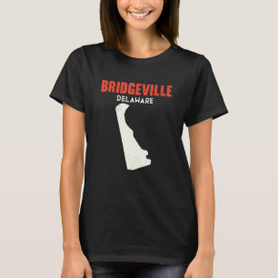 Bridgeville Delaware USA State America Travel Dela T-Shirt