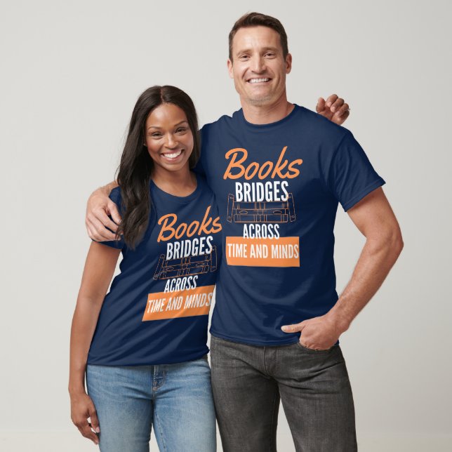 Bridging Minds, Bridging Times T-Shirt (Unisex)