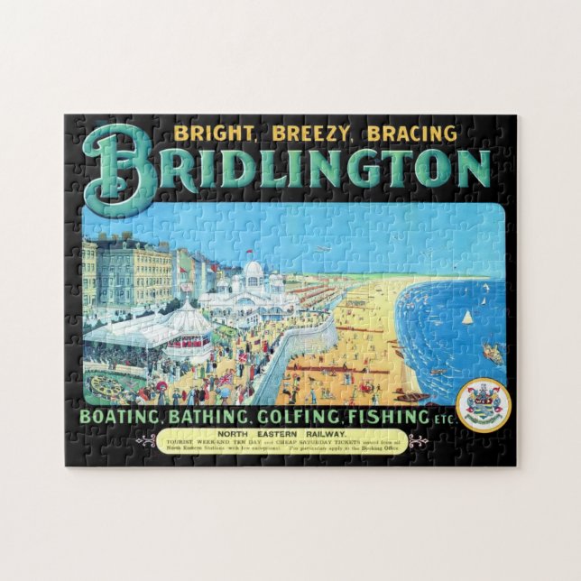 Bridlington by the Sea Jigsaw Puzzle (Horizontal)
