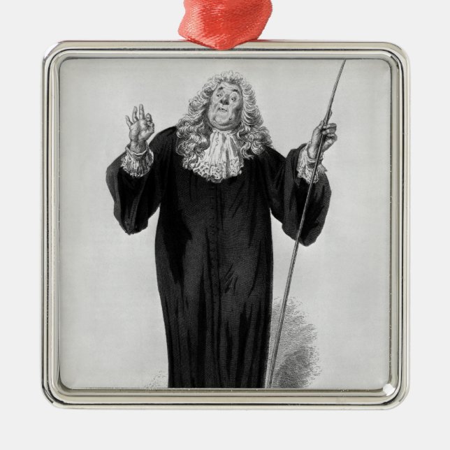 Brid'oison Metal Tree Decoration (Front)