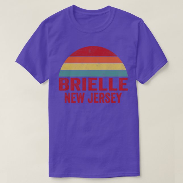 Brielle NJ New Jersey T-Shirt (Design Front)