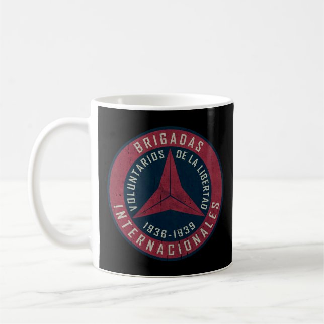 Brigadas Internacionales 1936 - 1939 T-Shirt Coffee Mug (Left)