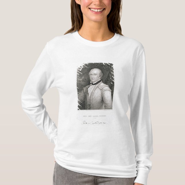 Brigadier General Daniel Morgan (1736-1802) engrav T-Shirt (Front)