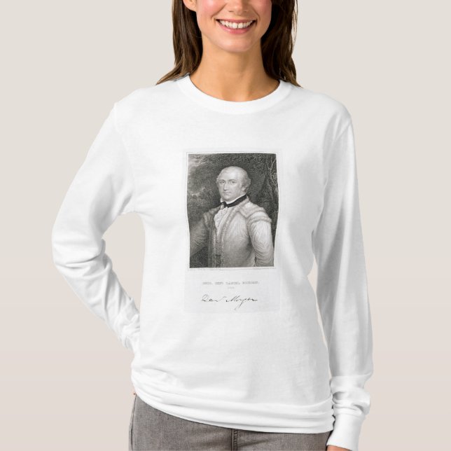 Brigadier General Daniel Morgan (1736-1802) engrav T-Shirt (Front)