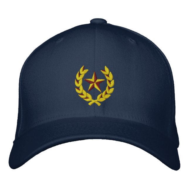 Brigadier General Embroidered Hat (Front)