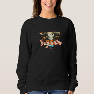 Brigantine New Jersey Beach Nj Beach Bum Us Cities Sweatshirt