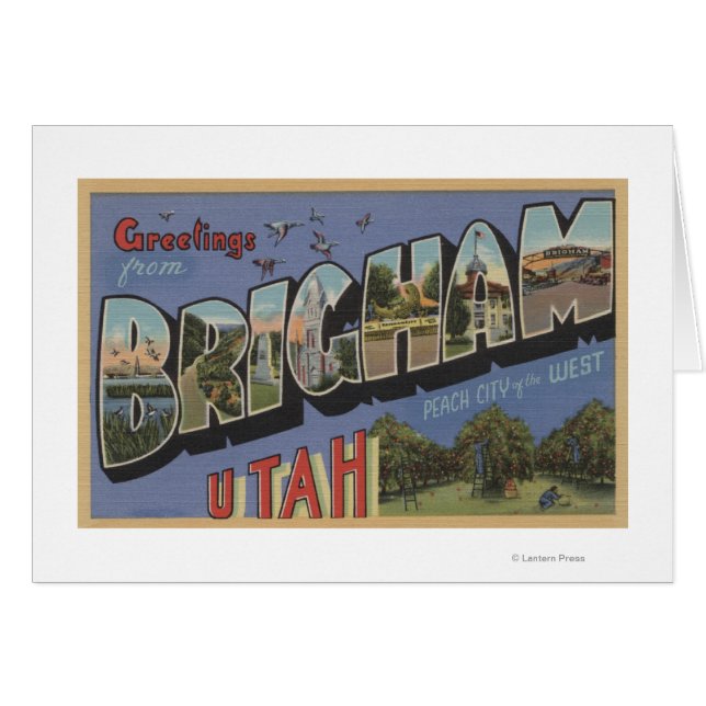Brigham, UtahLarge Letter ScenesBrigham, UT (Front Horizontal)