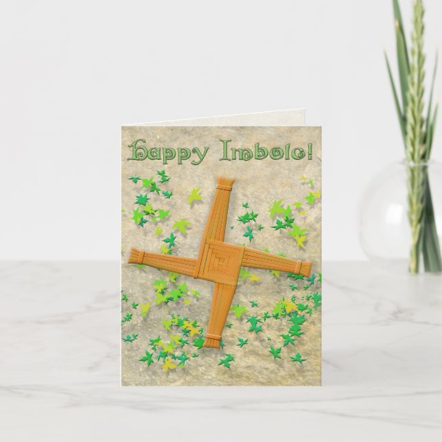 Brighid Cross Card (Front)