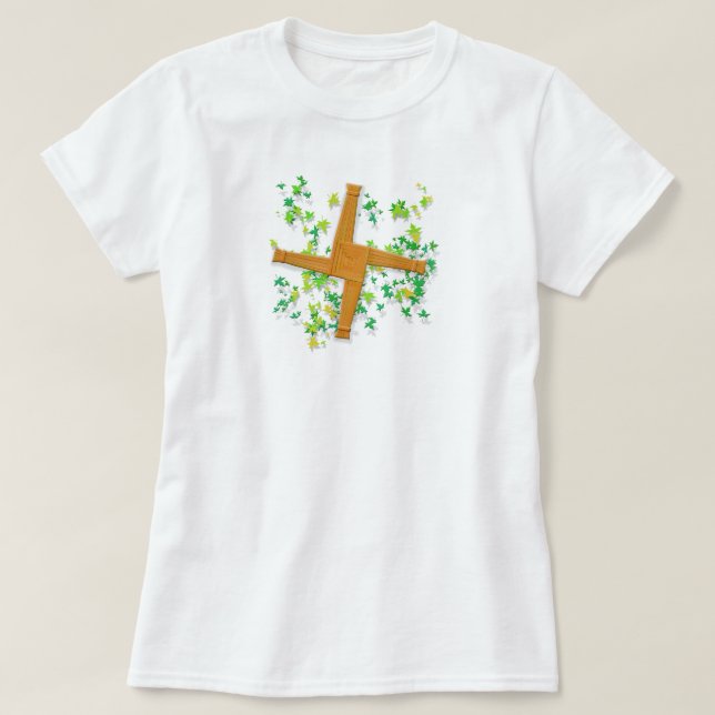 Brighid Cross T-Shirt (Design Front)