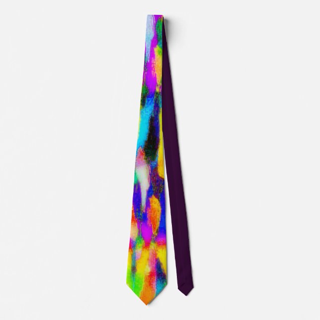 Bright abstract blend  tie (Front)