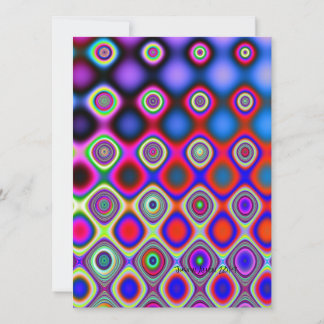 Bright Abstract Card