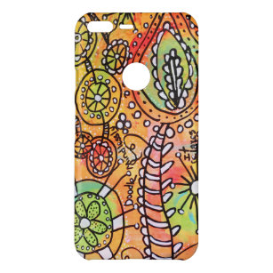 Bright Abstract Floral Doodle Artistic Colourful Uncommon Google Pixel XL Case