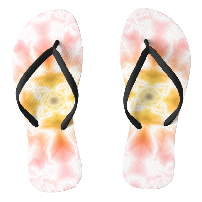 Bright Abstract Jandals (Footbed)