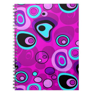 Bright, abstract notebook