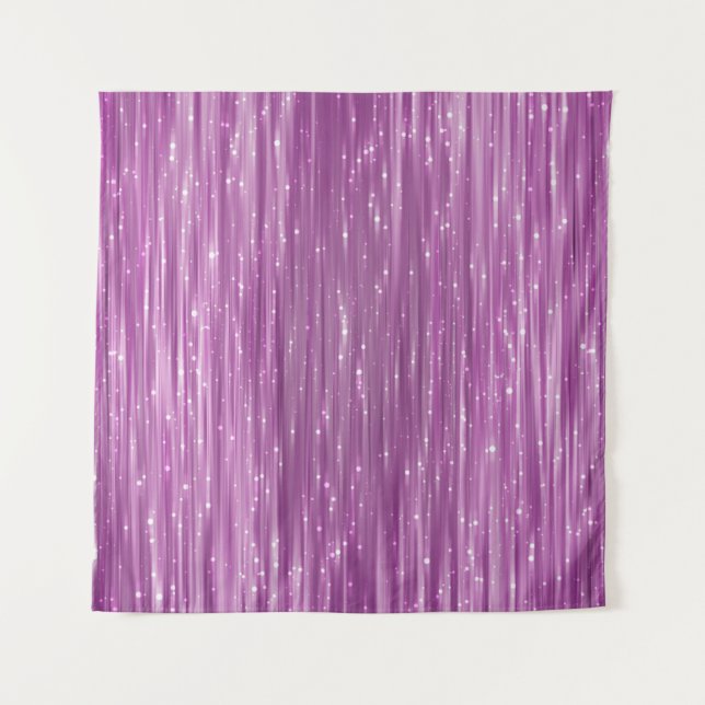 Bright abstract pink background with glitter tapestry (Front)