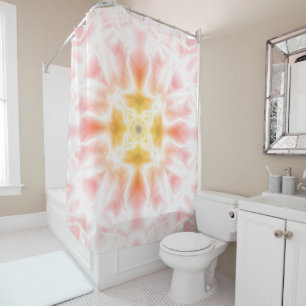 Bright Abstract Shower Curtain
