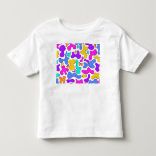Bright acid liquid shapes toddler T-Shirt