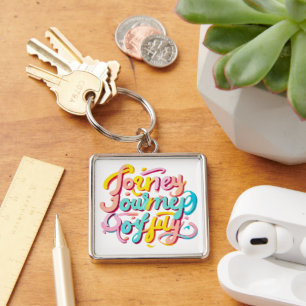 "Bright Adventure Design" Key Ring