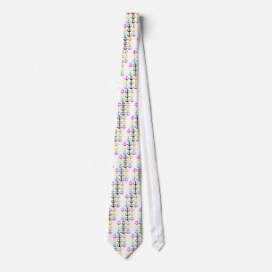 Bright Anchors Tie