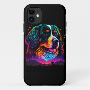 Bright and Beautiful Bernese Mountain Dog Case-Mate iPhone Case