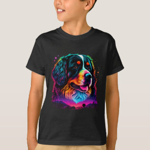 Bright and Beautiful Bernese Mountain Dog T-Shirt