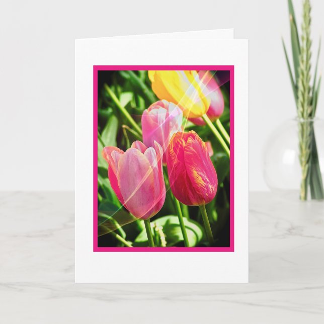 Bright and Beautiful Birthday Card (Front)