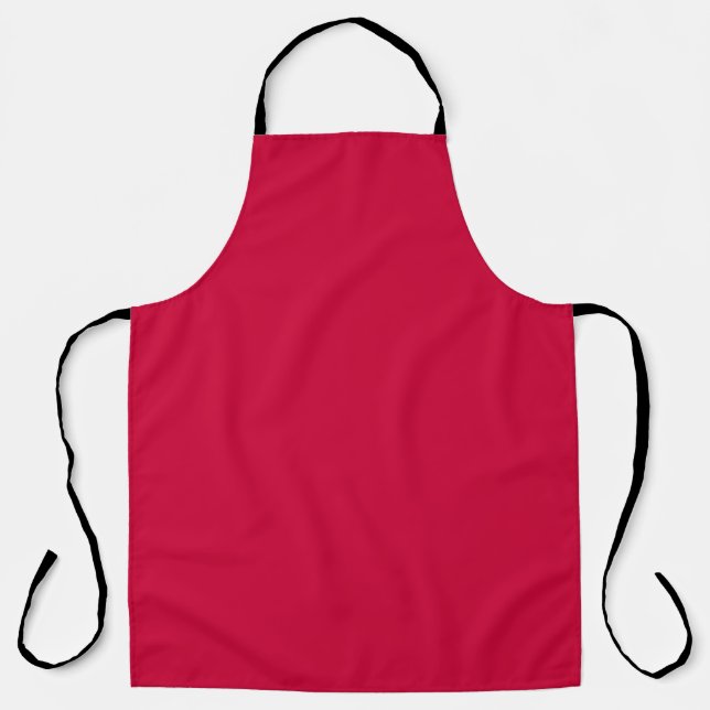 Bright and Beautiful Goji Berry Colour Apron (Front)