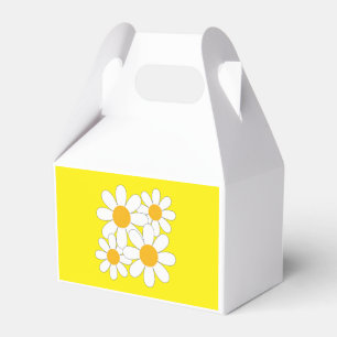 Bright and Bold Daisy Favour Box
