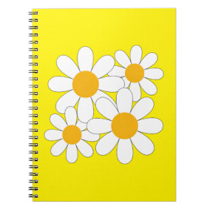 Bright and Bold Daisy Notebook