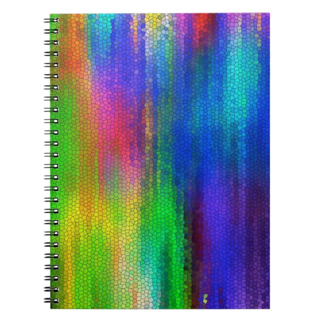 Bright and colourful notebook (Front)