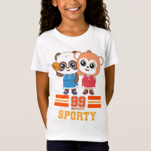 Bright and Fun Animal Frienz Characters T-Shirt