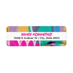 Bright and Modern Colourful Abstract